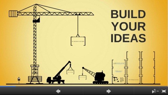 Build your ideas prezi template