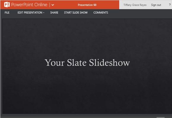Create Your Elegant Slate Slideshow