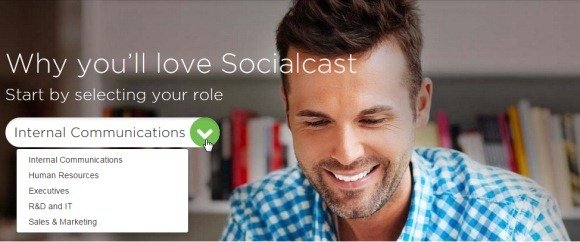 Enterprise social networking with Socialcast