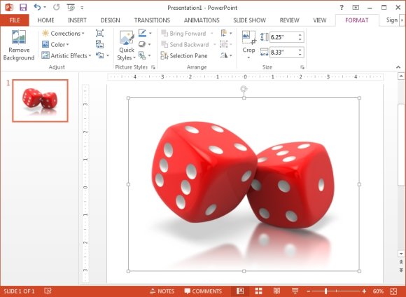 Awesome 3D Dice Rolled Shapes for PowerPoint Presentations