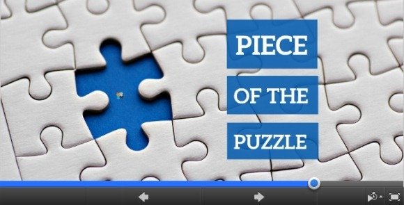 Piece of the puzzle Prezi template