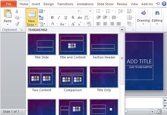 Use Various Slide Layouts to Complete Your Presentation