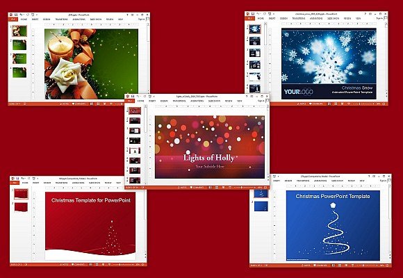 Christmas PowerPoint templates