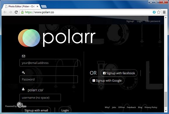 Polarr image editor