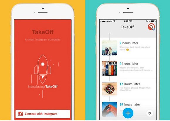 TakeOff app instagram