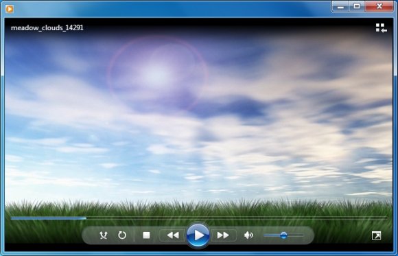 Meadow clouds animation
