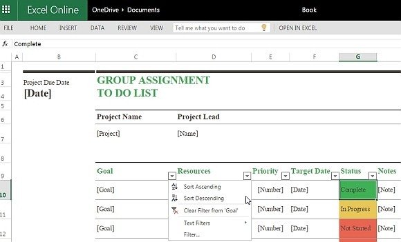Prioritize group assignment tasks