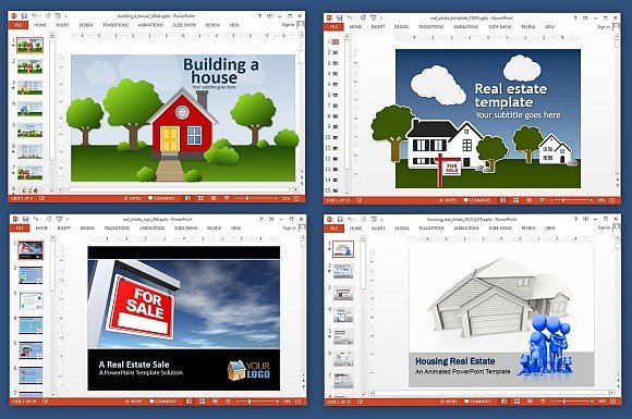 Real estate PowerPoint templates