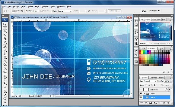 business card maker software free