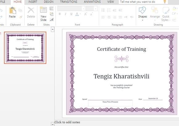 elegant-purple-employee-training-certificate