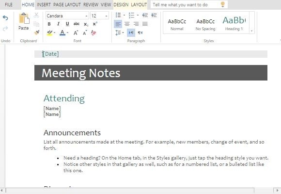Word Meeting Notes Template from cdn.free-power-point-templates.com