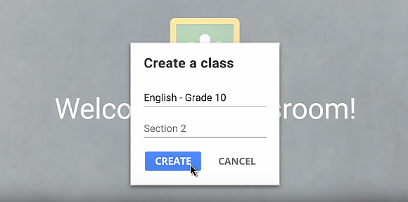 Create a class in Google Classroom