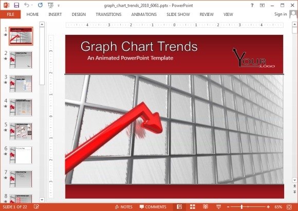 Graph chart trends