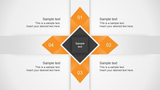 4 Arrows PowerPoint diagram for presentations