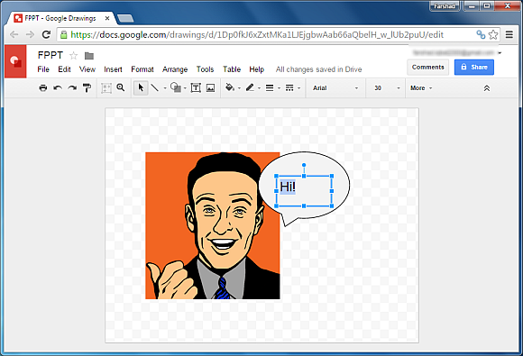 Como criar desenhos online com o Google Docs Drawing