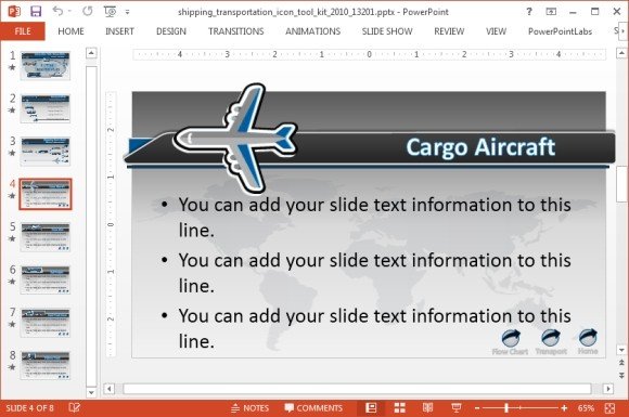 Cargo aircraft layout