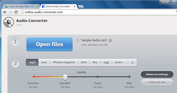 Convert mp3 files from Google Drive