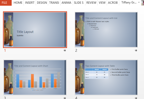 choose-different-slide-layouts-to-present-your-data-in-different-ways