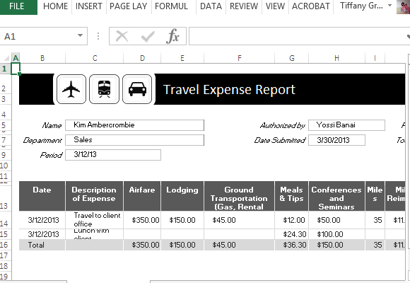 Expense Report Form Template from cdn.free-power-point-templates.com