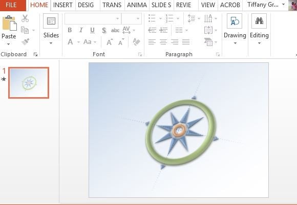 create-a-realistic-3D-compass-template-for-your-powerpoint-presentations