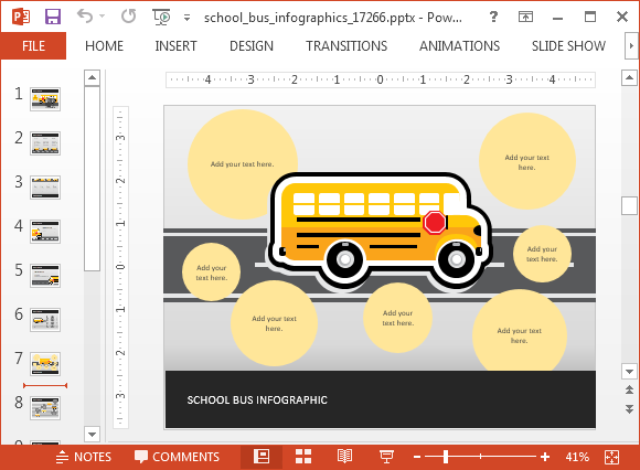 School bus diagram