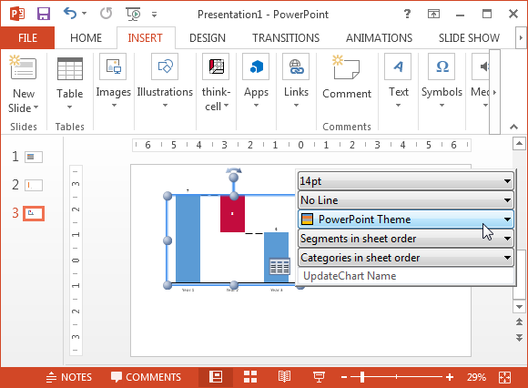 Create Better PowerPoint Charts With Think Cell Chart Add-in