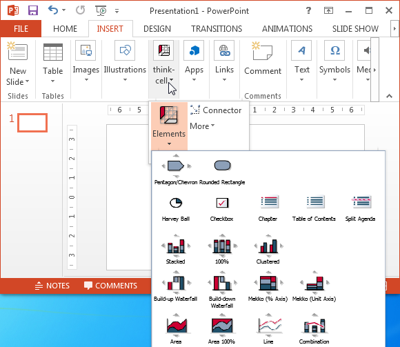 Think Cell Gantt Chart Format