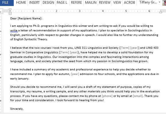 Example Of Recommendation Letter For Student from cdn.free-power-point-templates.com