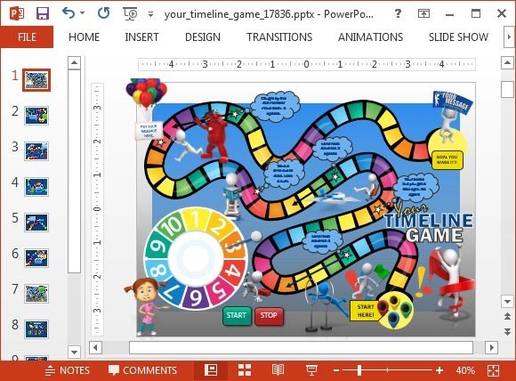 game templates powerpoint