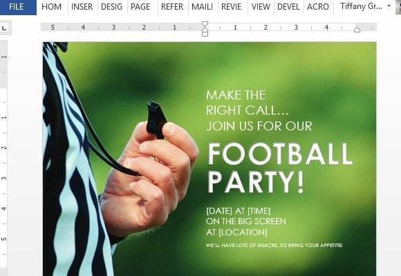 Use-this-football-party-flyer-on-your-next-game-day-party