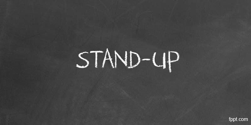 Stand-up presentation