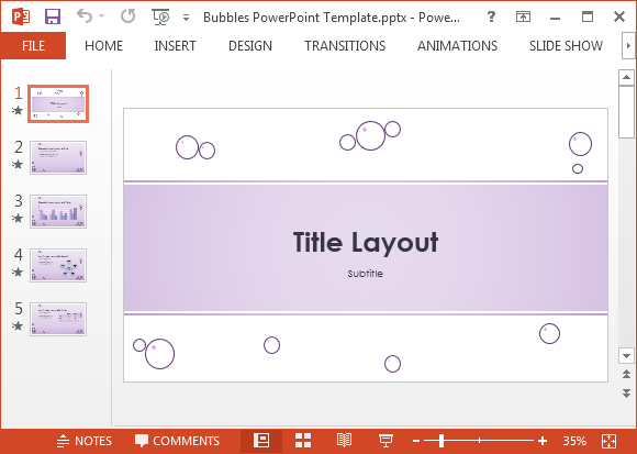 Bubbles Powerpoint Template Fppt Bubbles Powerpoint Template Fppt
