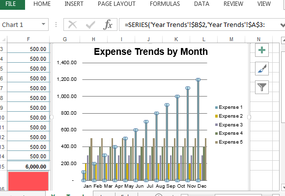 Small Business Expense Sheet For Excel