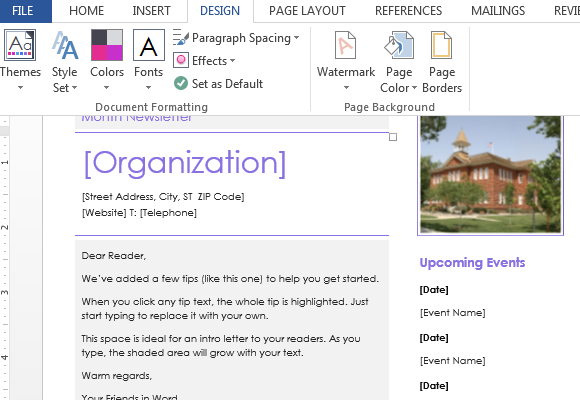 easily-customizable-newsletter-template-for-your-elementary-school