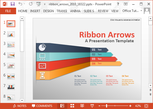 infographic animation template free