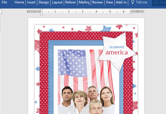 Independence-day-photo-album-template-for-word