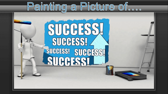 Painting picture of success
