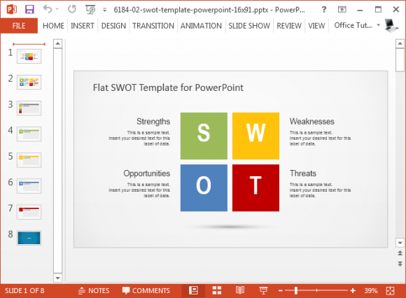 Best SWOT PowerPoint Templates