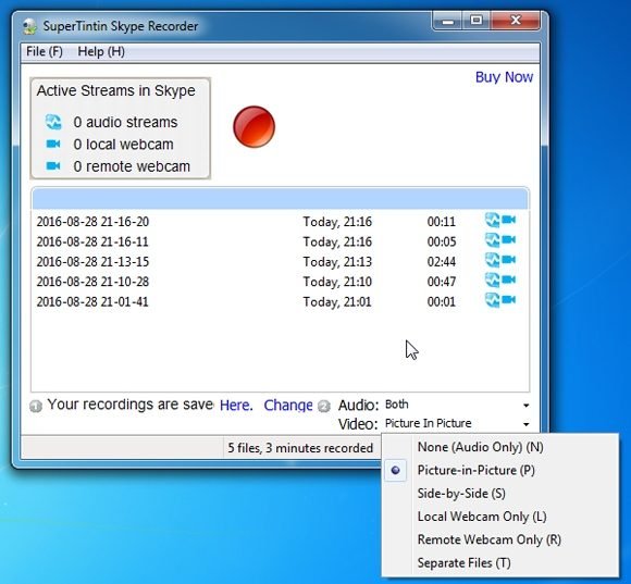 skype for business call recording software