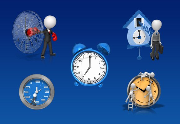 Best clock clipart and animations