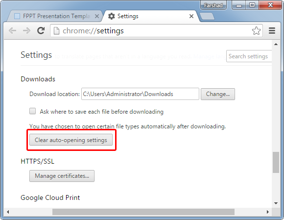 clear-auto-opening-settings
