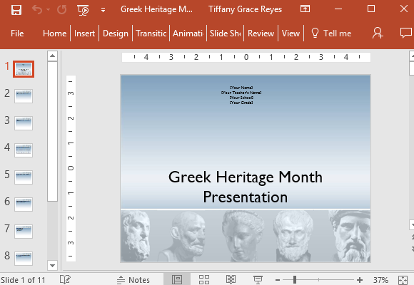 greek-heritage-month-powerpoint-template