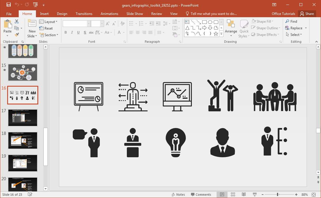 more clipart in powerpoint