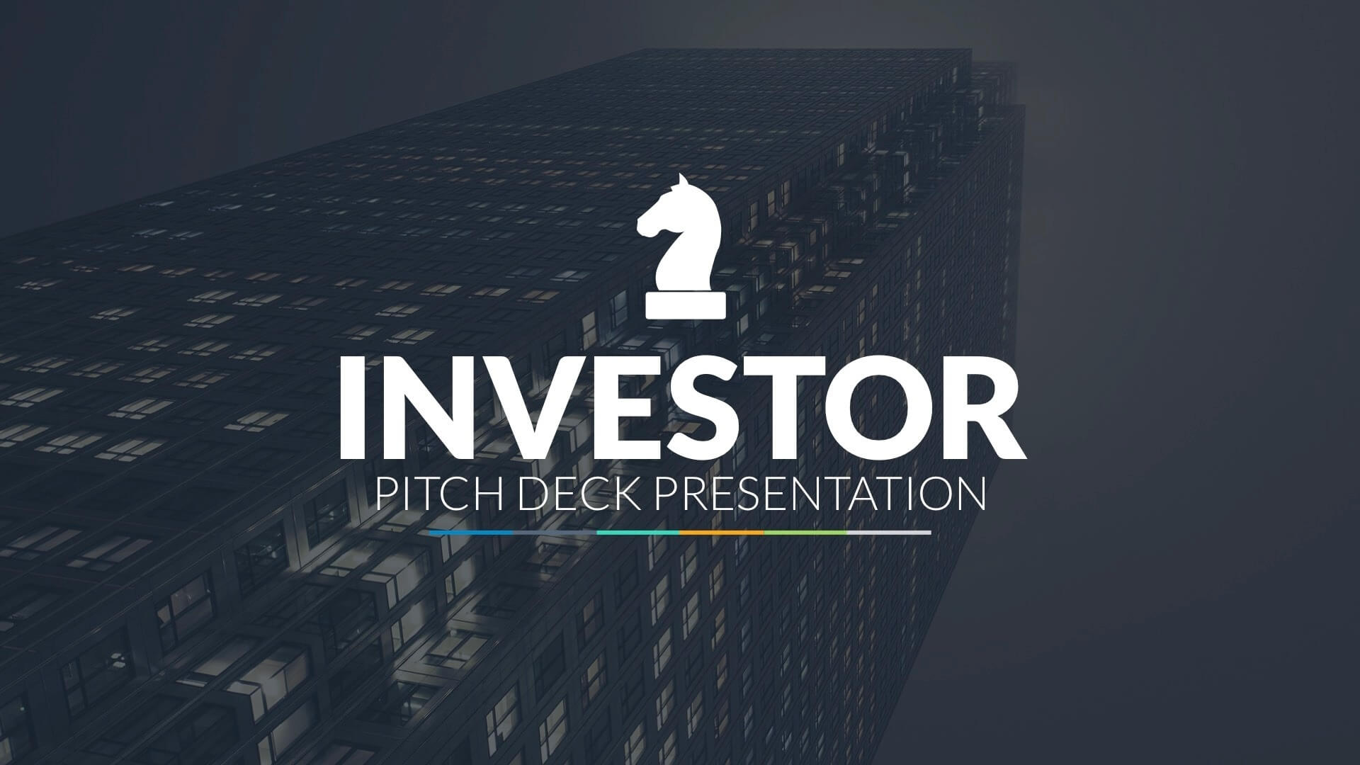 Investor Pitch Deck PowerPoint template