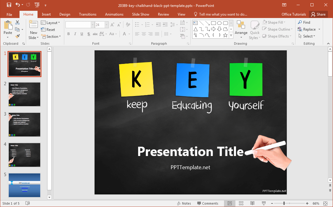 keep-educating-yourself-powerpoint-template