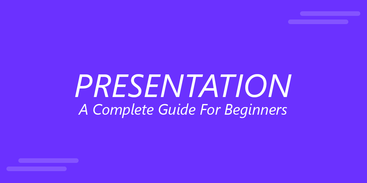 presentation definition in english language