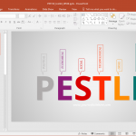 Animated PESTEL Analysis Presentation Template Slide