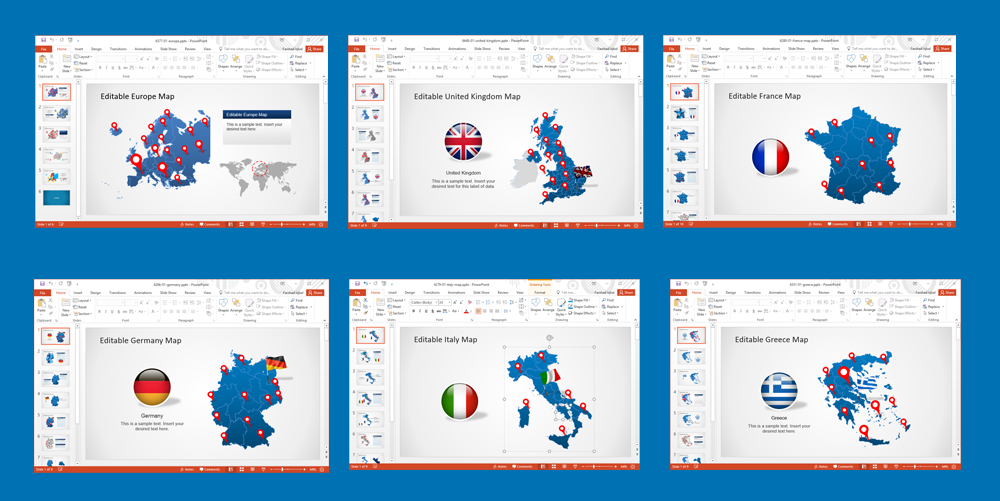 editable-europe-maps-for-powerpoint