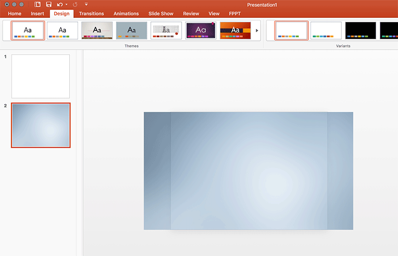 Fit background image in PowerPoint 16x9