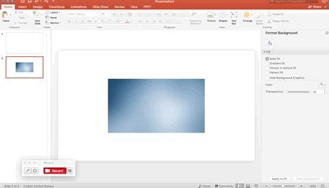 Use a Full Screen Image in PowerPoint